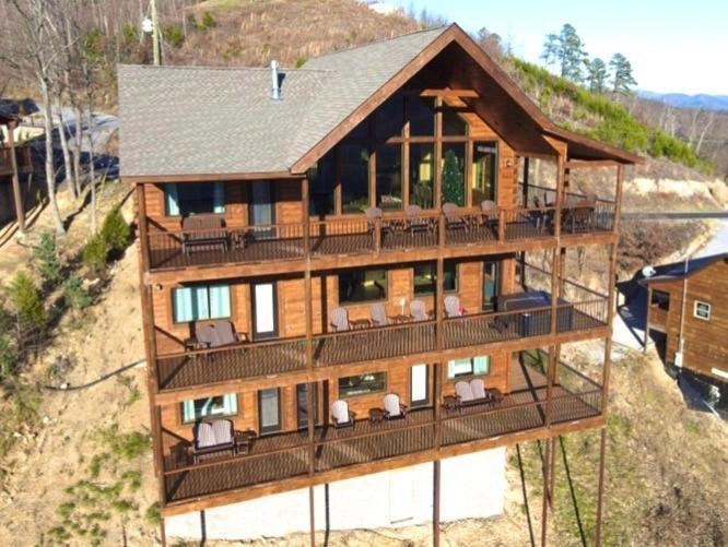 Southern Skies By Stony Brook Cabins Gatlinburg Exteriör bild